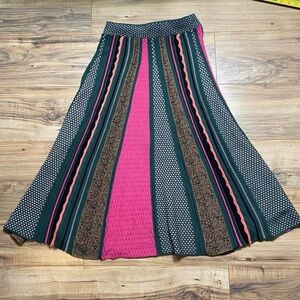 Women’s Marcela Unique Knitted Different Design Long Skirt Coogi Style